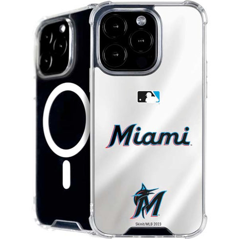 MLB Miami Marlins Home Jersey iPhone 16 Pro MagSafe Case
